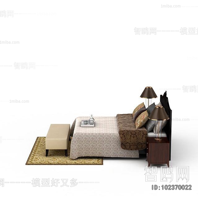 European Style Double Bed