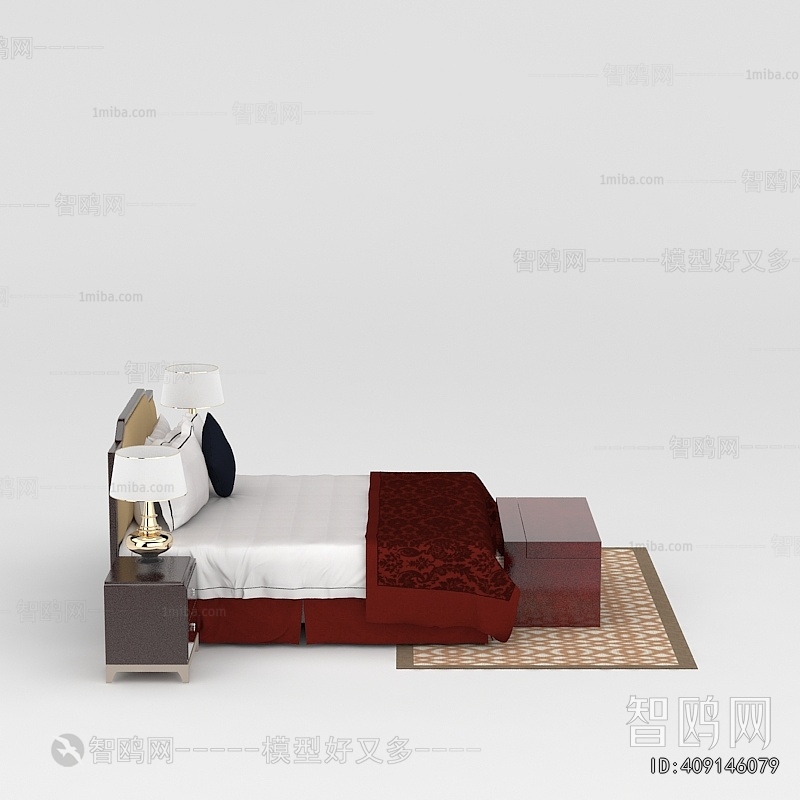 Modern Double Bed