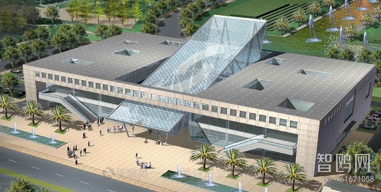 Modern Appearance Of Commercial Building