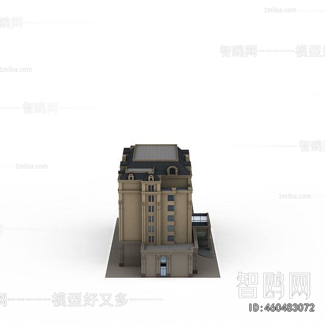 European Style Appearance Of Commercial Building