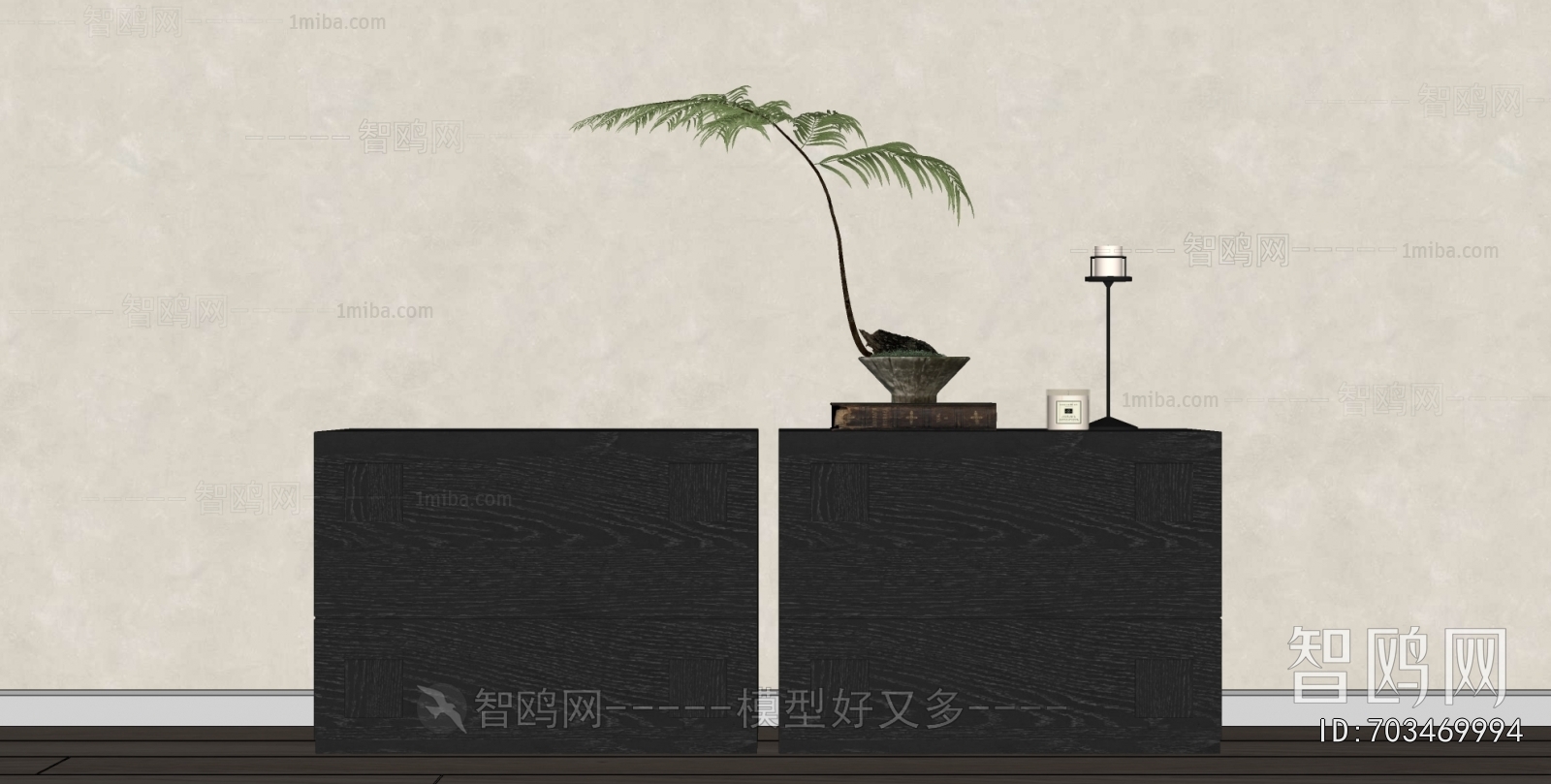 Modern Bedside Cupboard