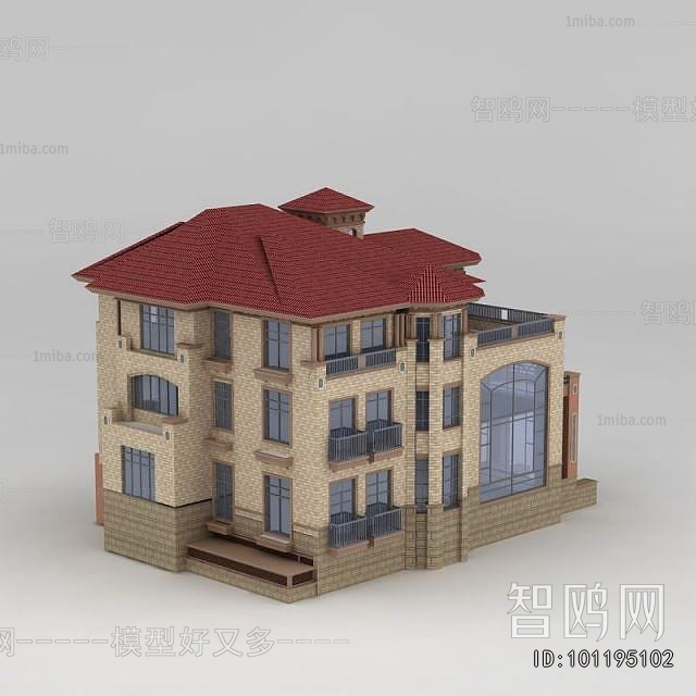 Simple European Style Detached Villa