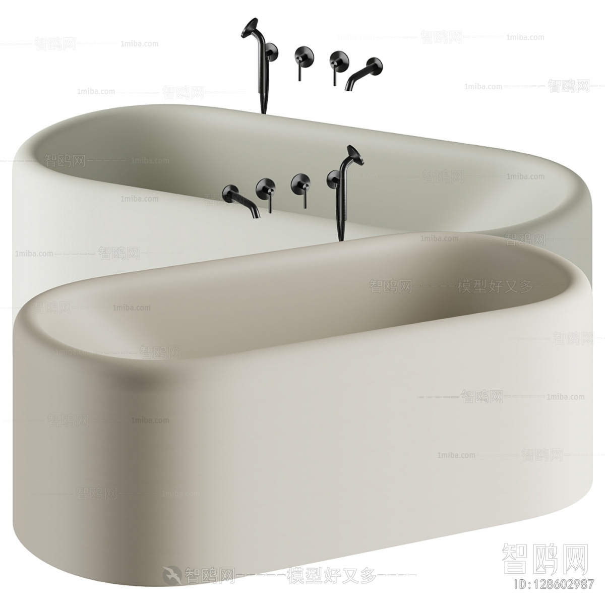 Modern Bathtub
