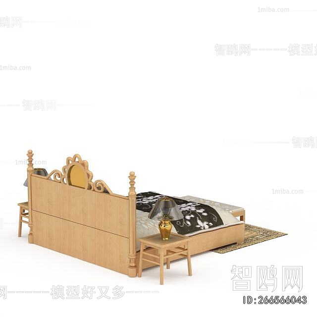 European Style Double Bed