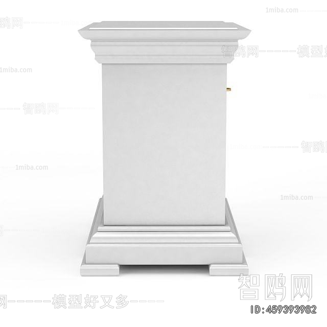 European Style Bedside Cupboard