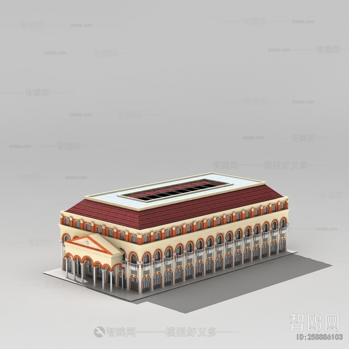 European Style Architecture Of Artistic Style