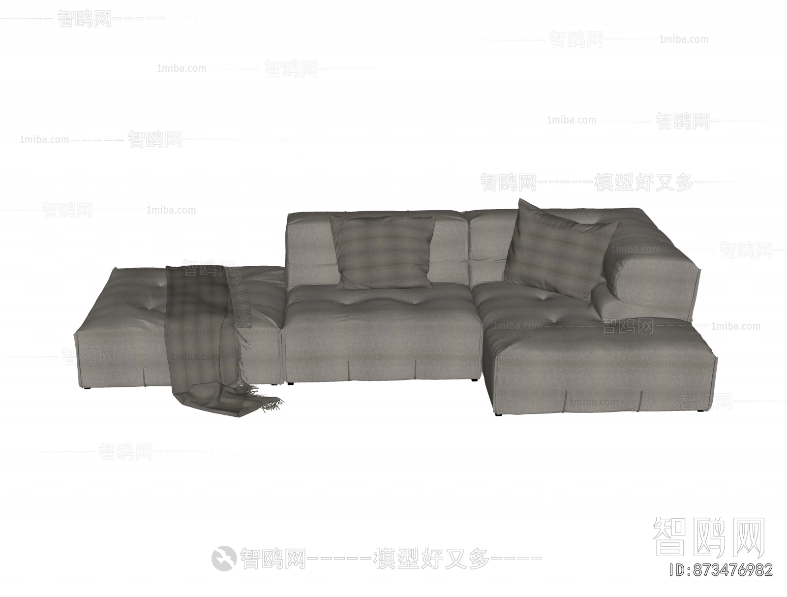 Modern Three-seat Sofa