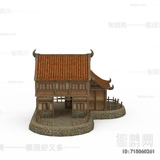 New Chinese Style Building Appearance