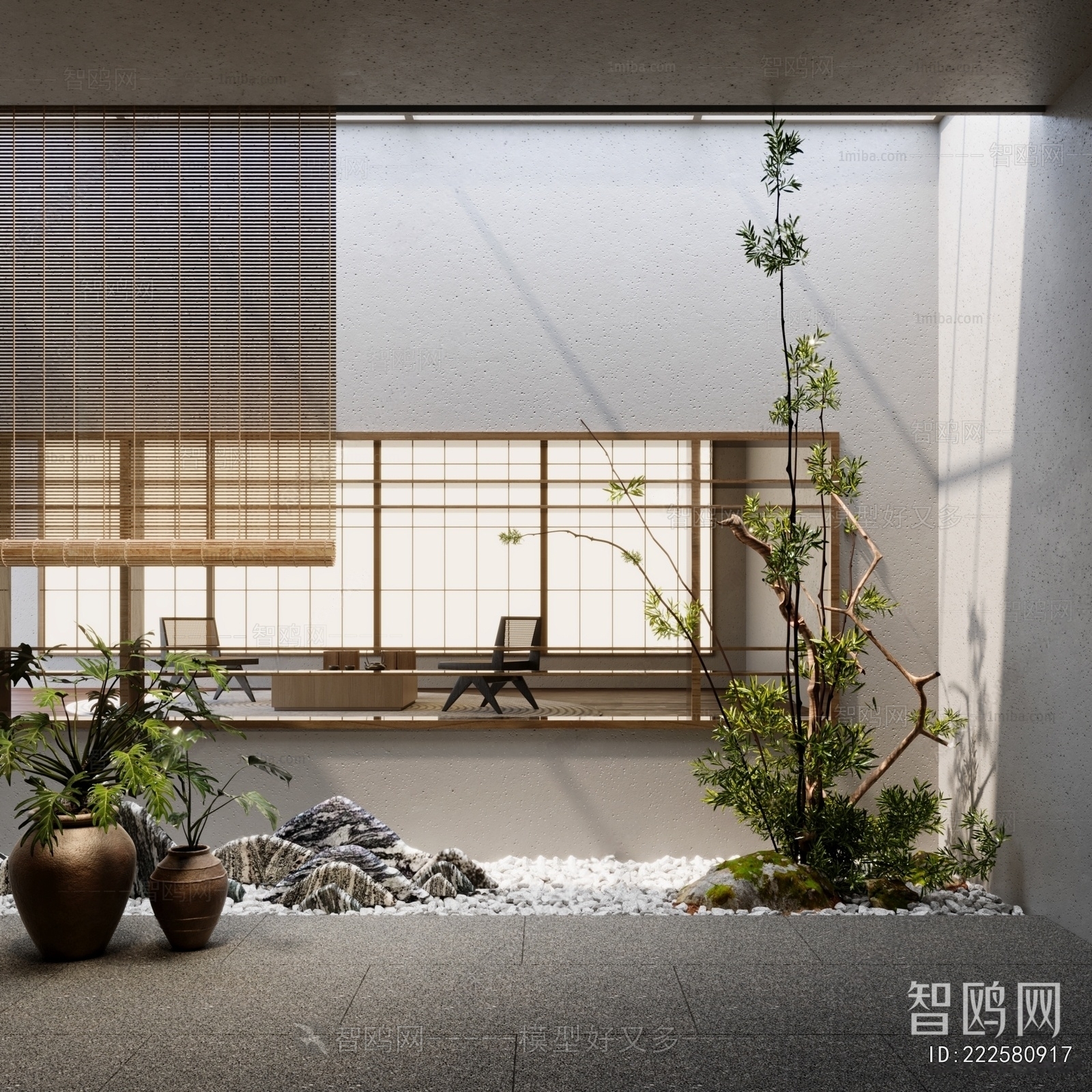 New Chinese Style Plant Landscaping