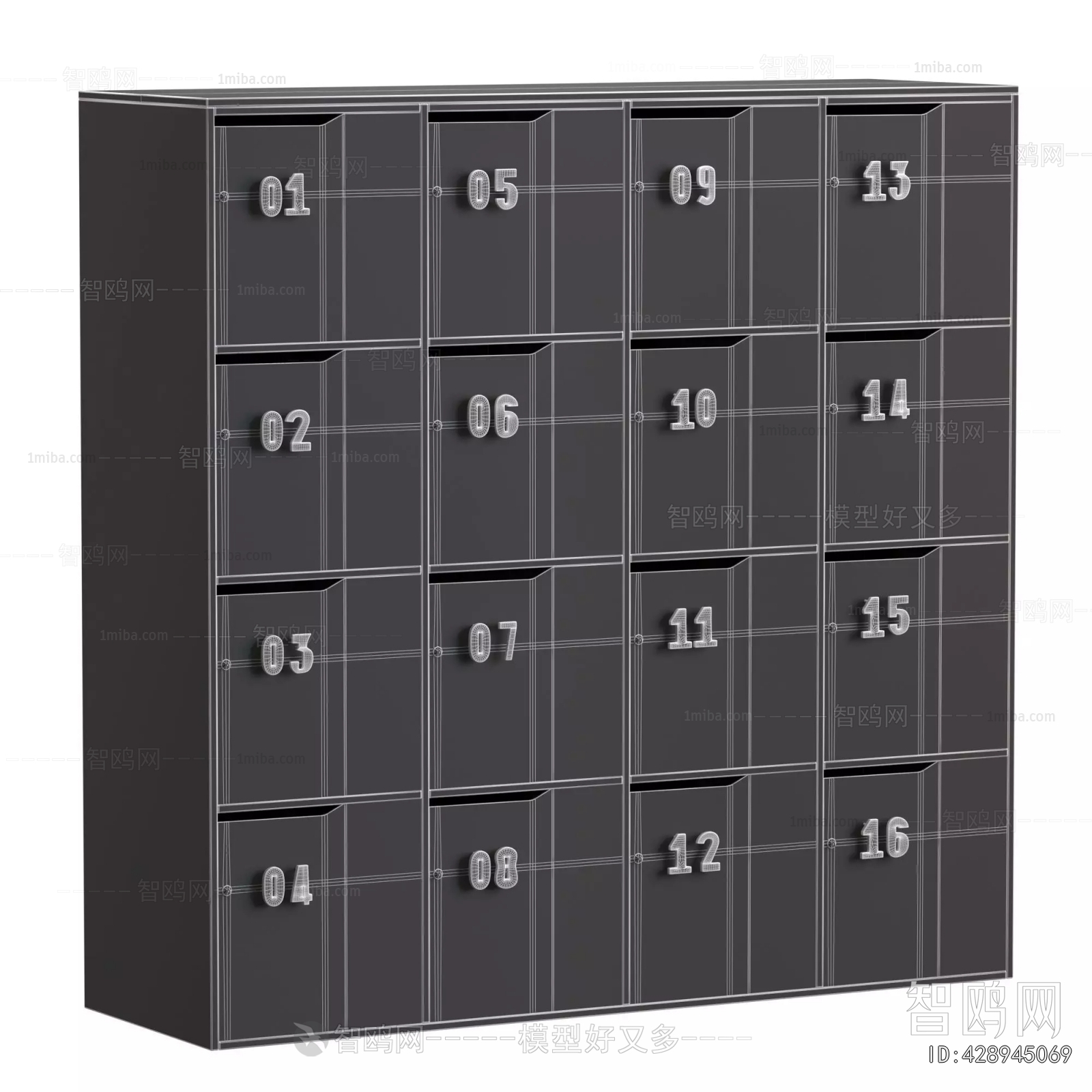 Modern Public Cabinet/lock Cabinet