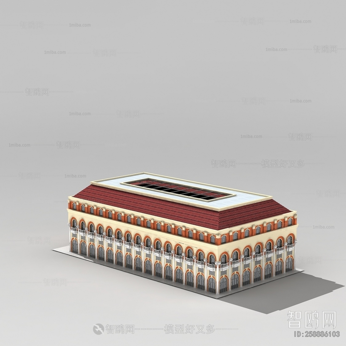 European Style Architecture Of Artistic Style