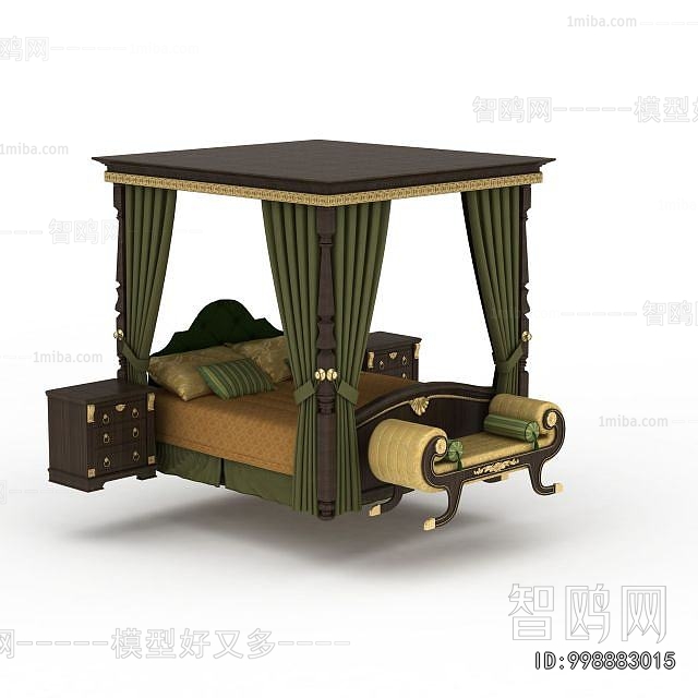 American Style Double Bed