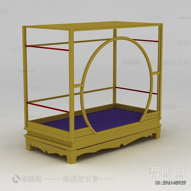 Chinese Style Double Bed