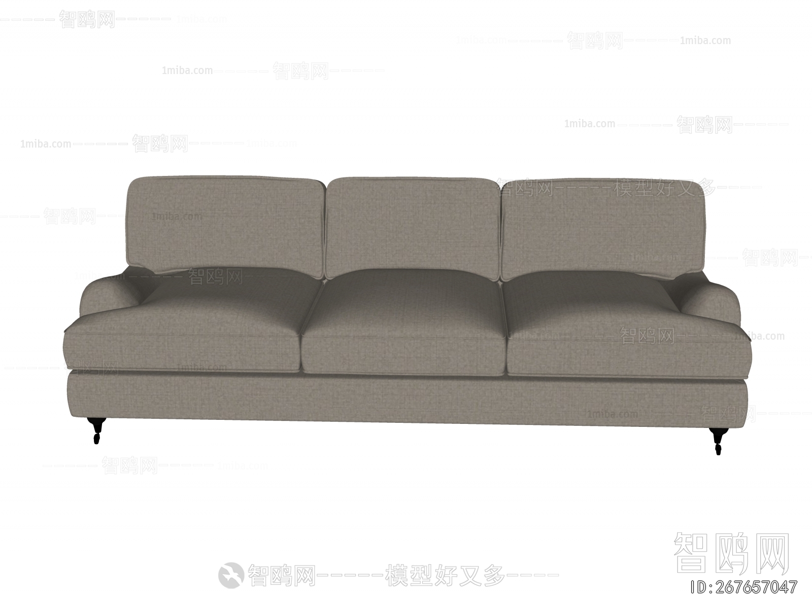 Modern Three-seat Sofa