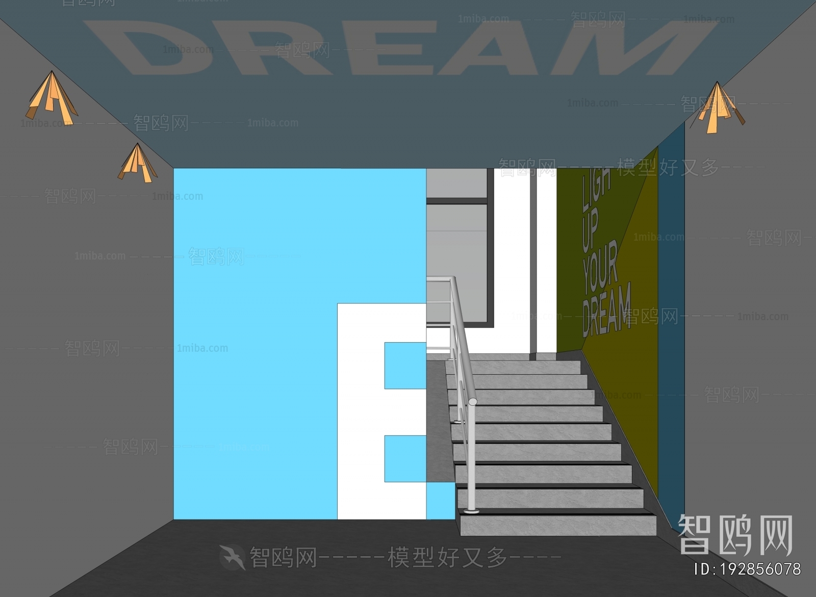 Modern Office Stairwell