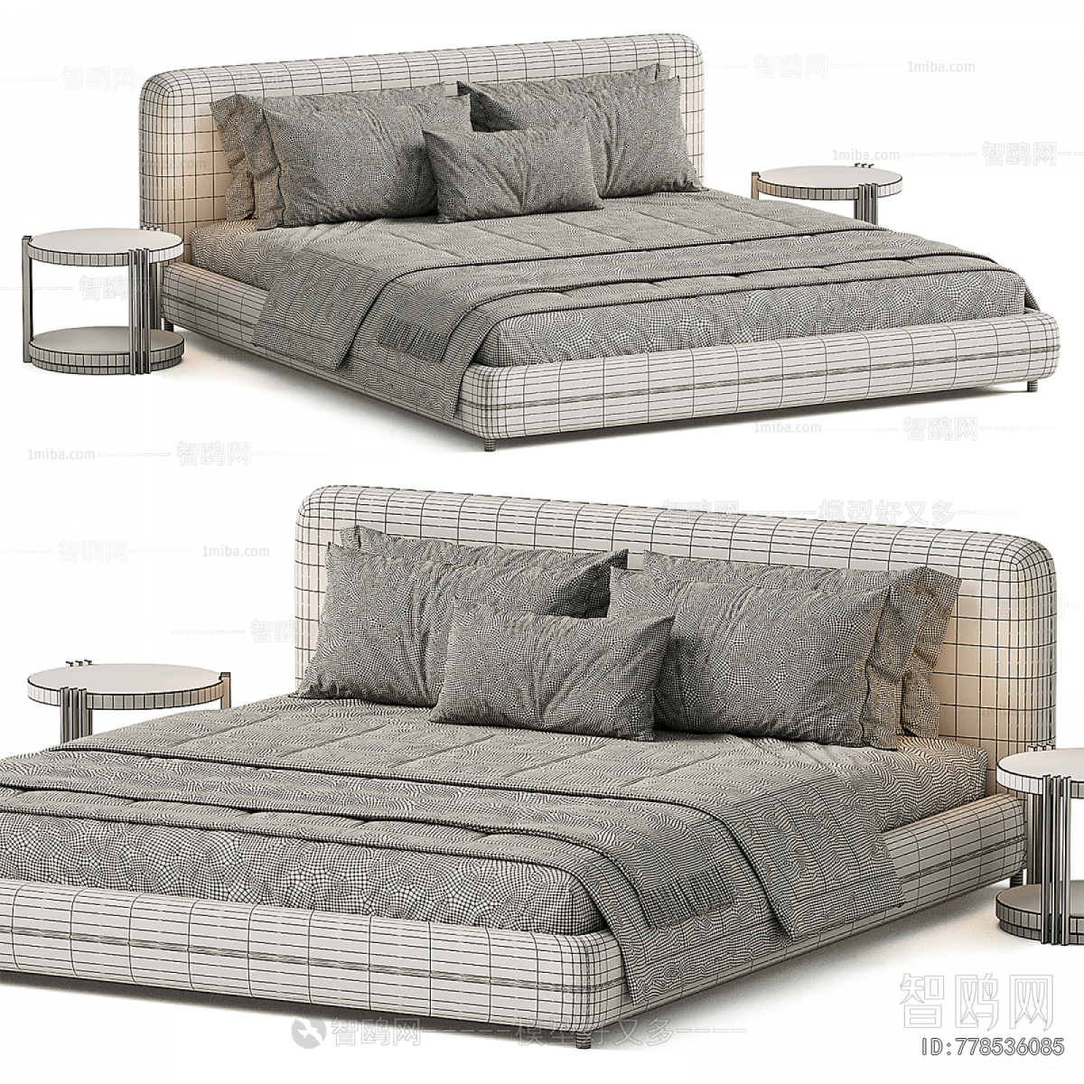 Modern Double Bed