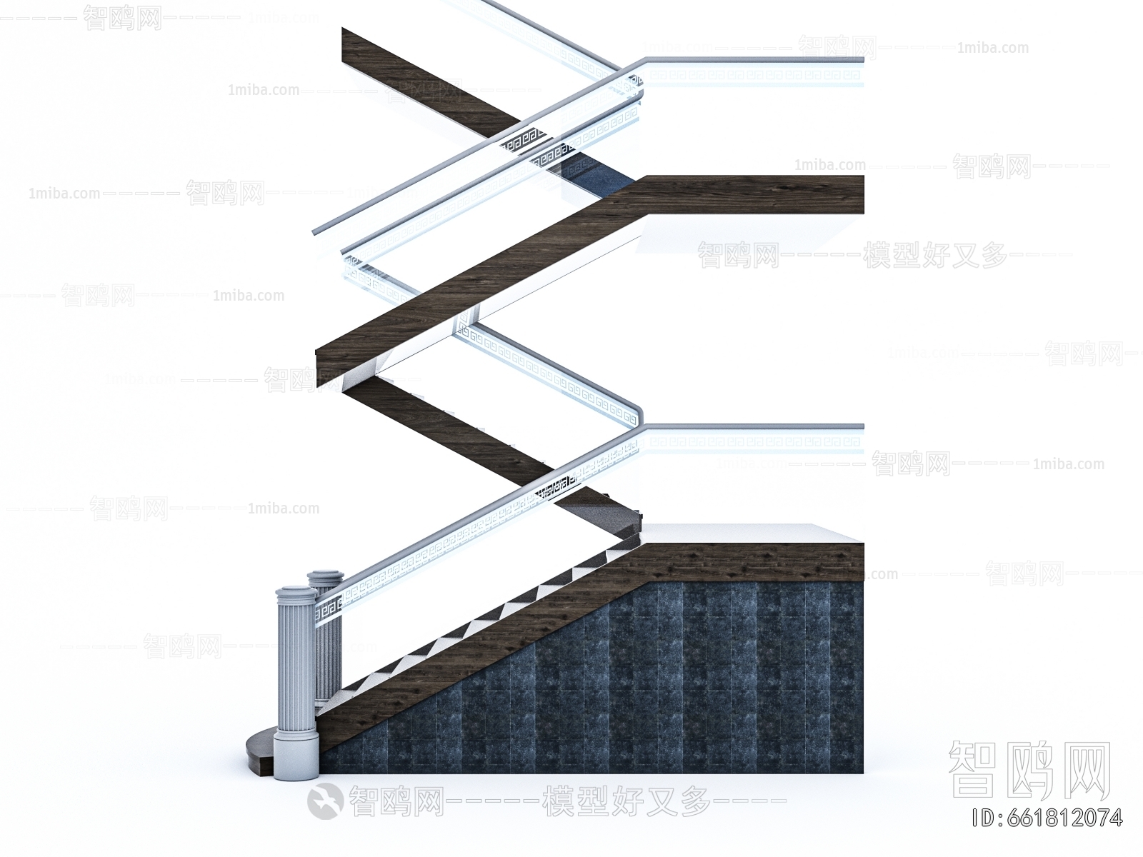 New Chinese Style Staircase