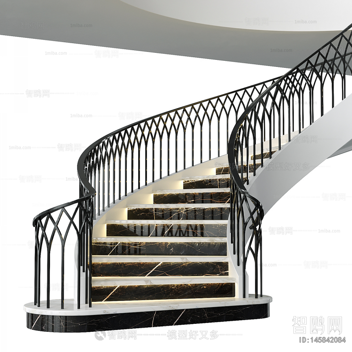 Modern Rotating Staircase