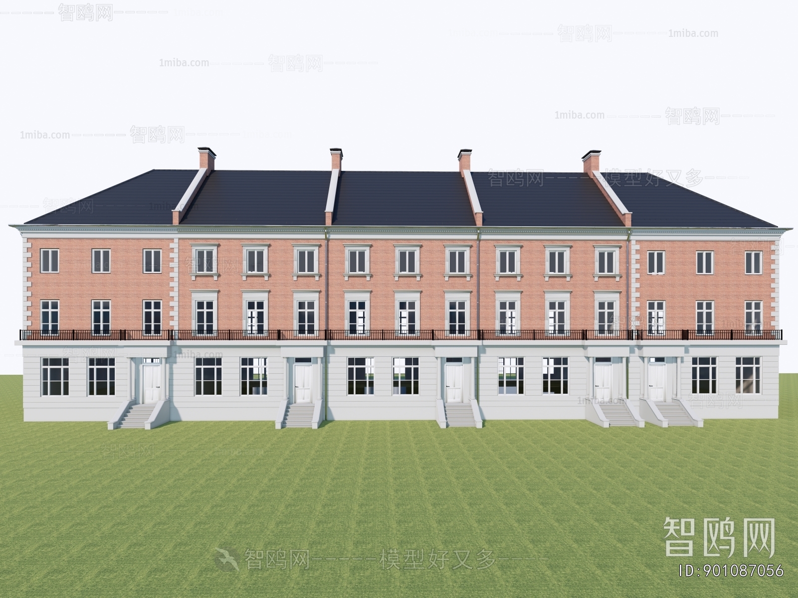 European Style School Building