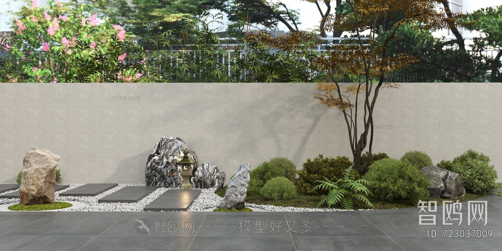 New Chinese Style Courtyard/landscape