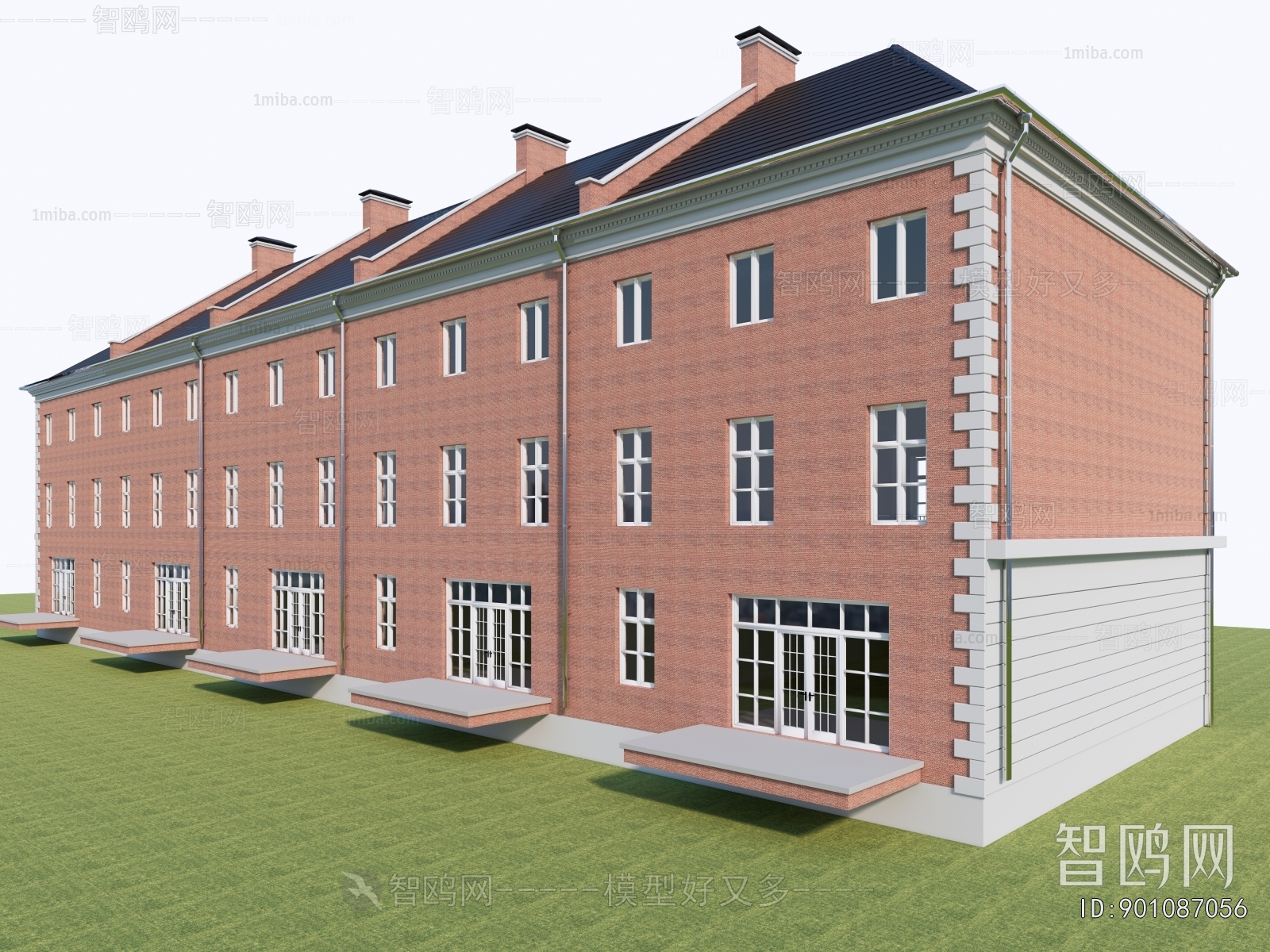 European Style School Building