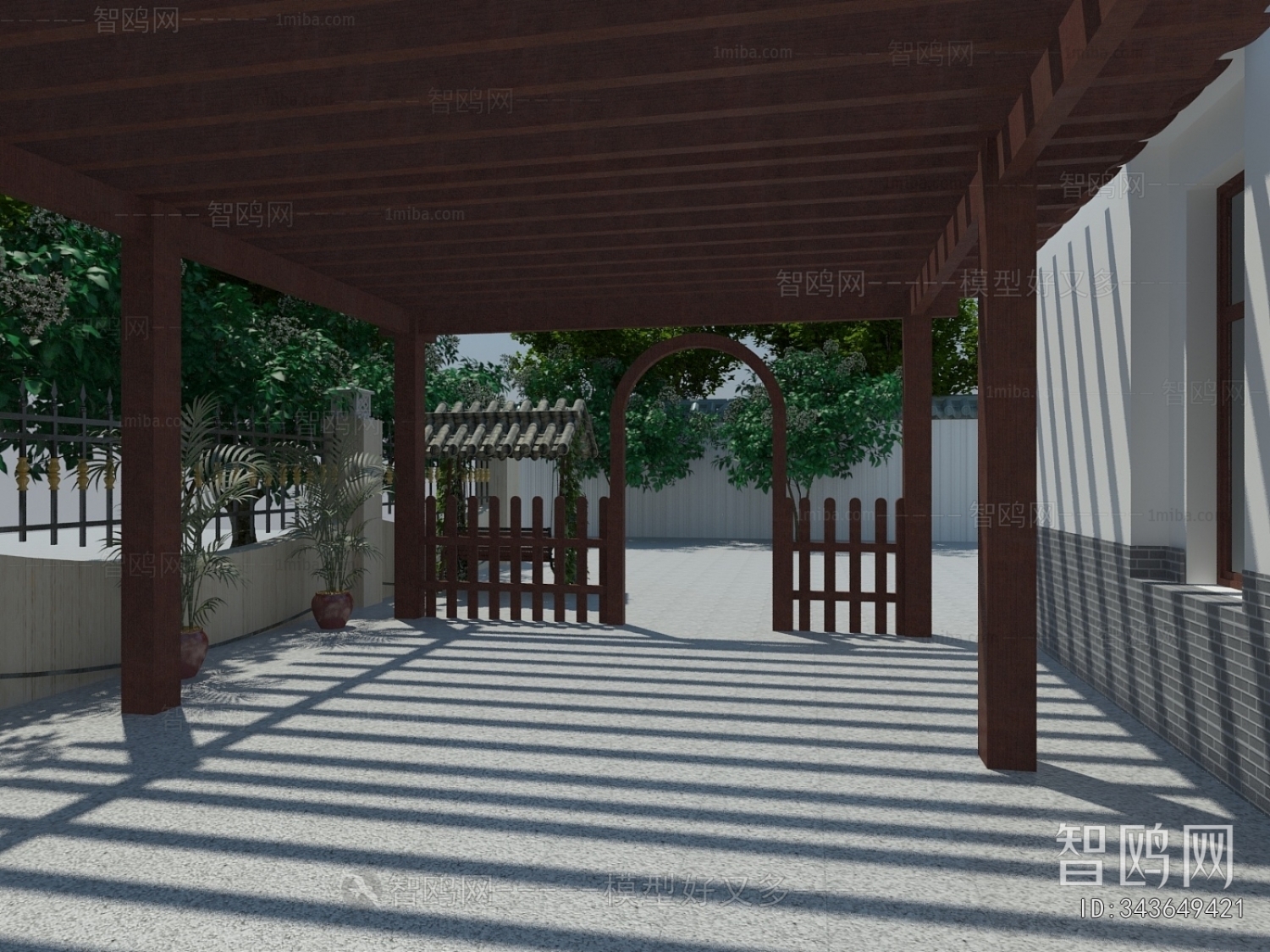 New Chinese Style Gallery Frame