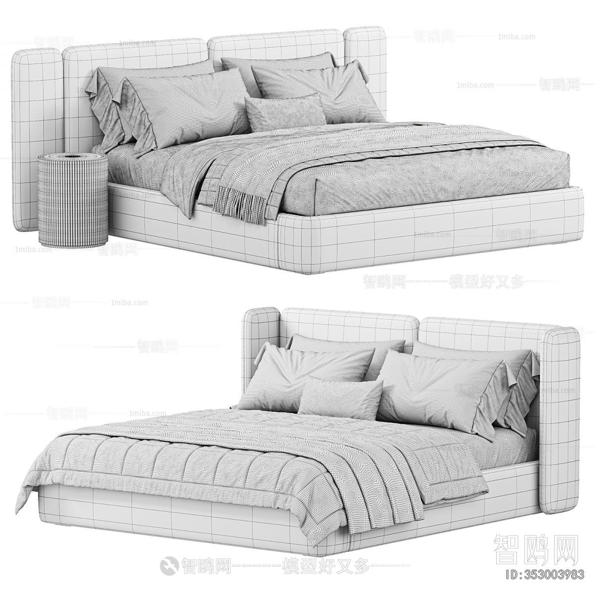Modern Double Bed