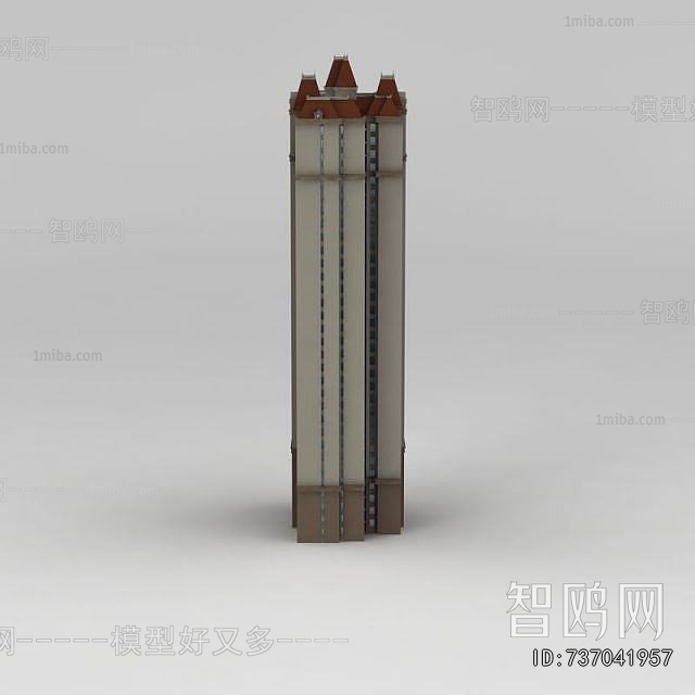 Simple European Style Residential Building