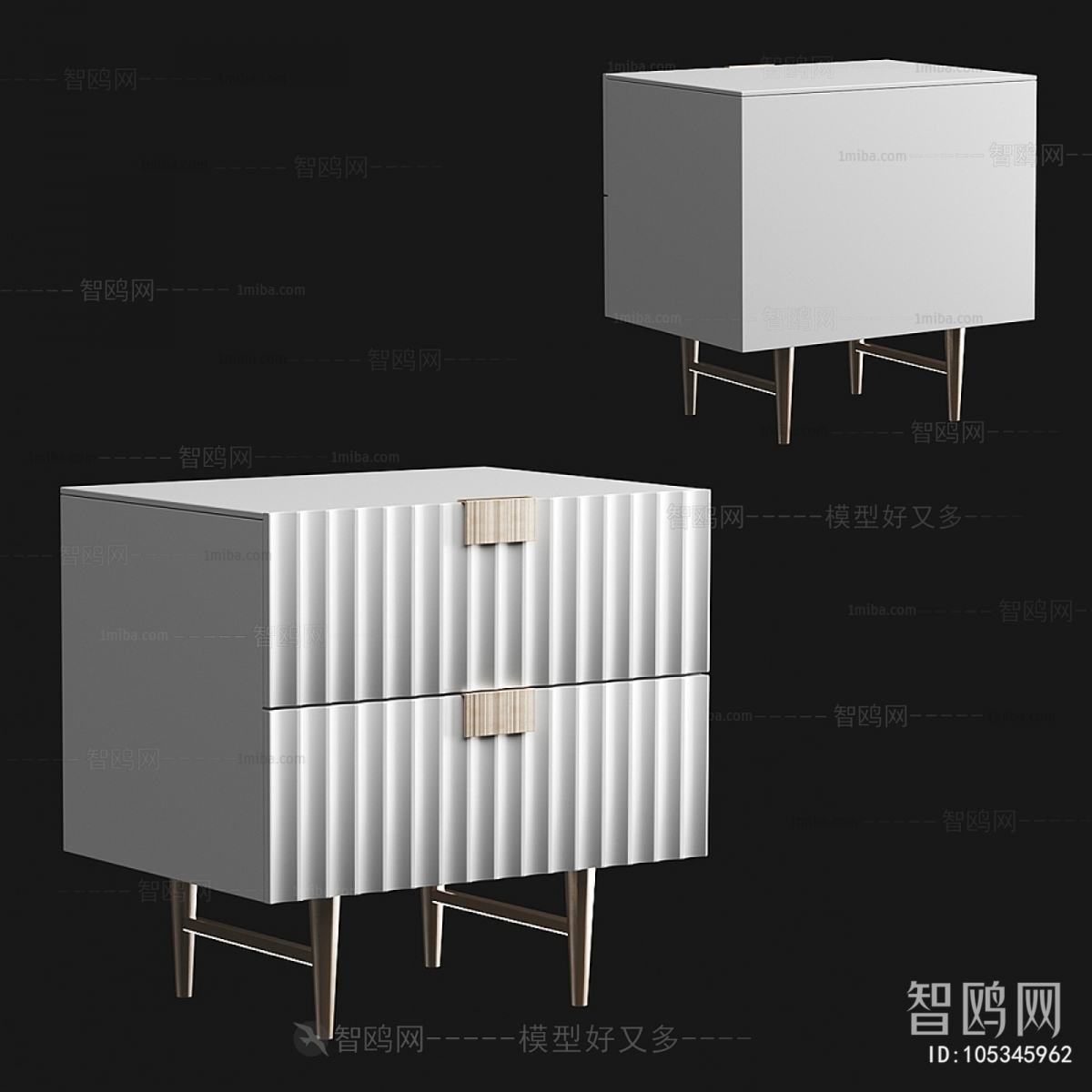 Modern Bedside Cupboard