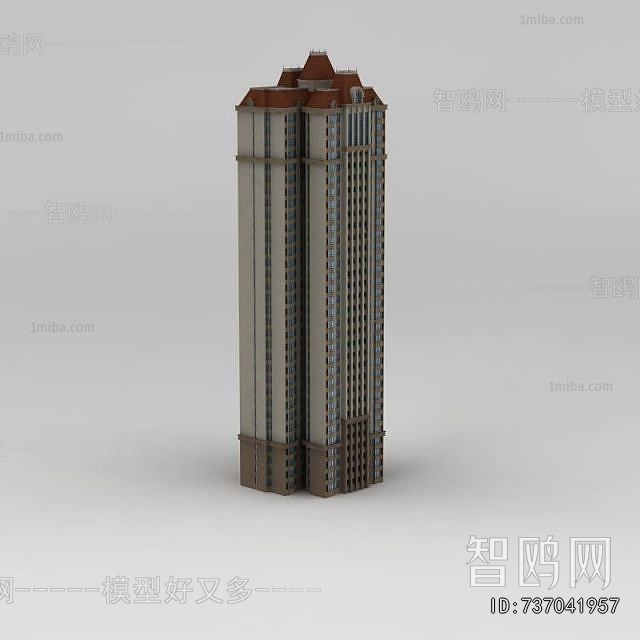 Simple European Style Residential Building