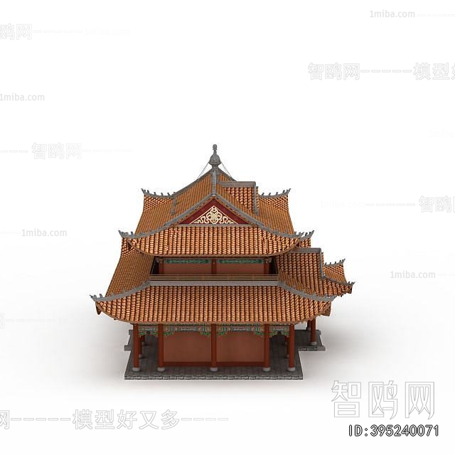 New Chinese Style Religious Architecture