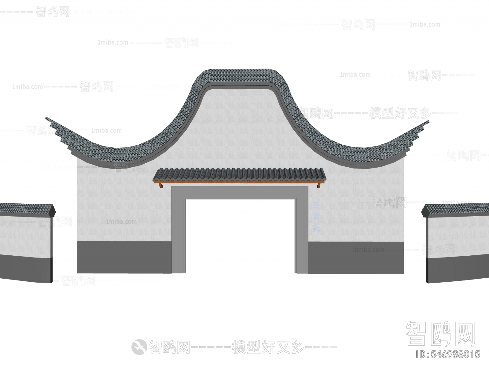 New Chinese Style Gate