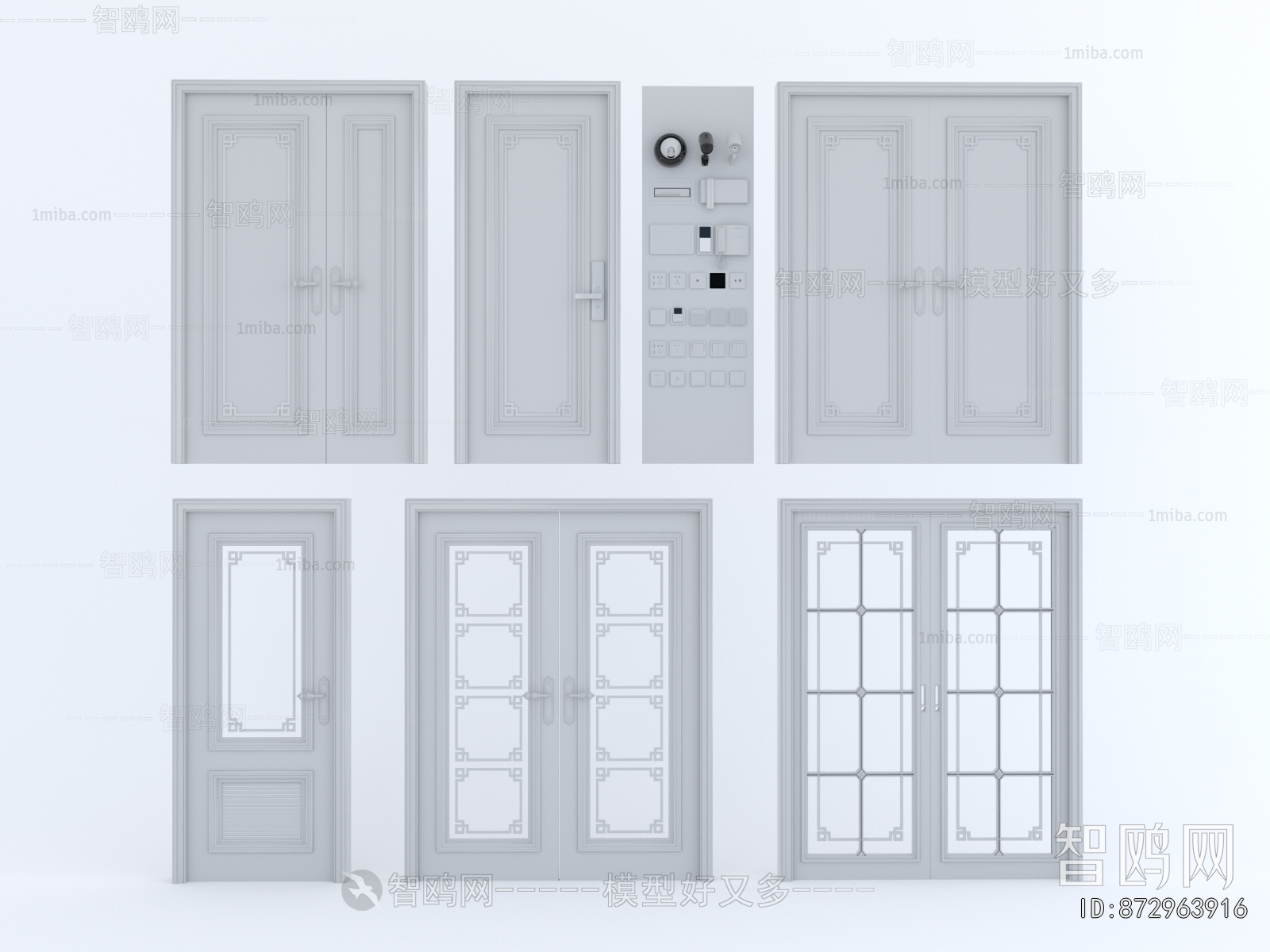 New Chinese Style Door