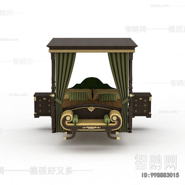 American Style Double Bed