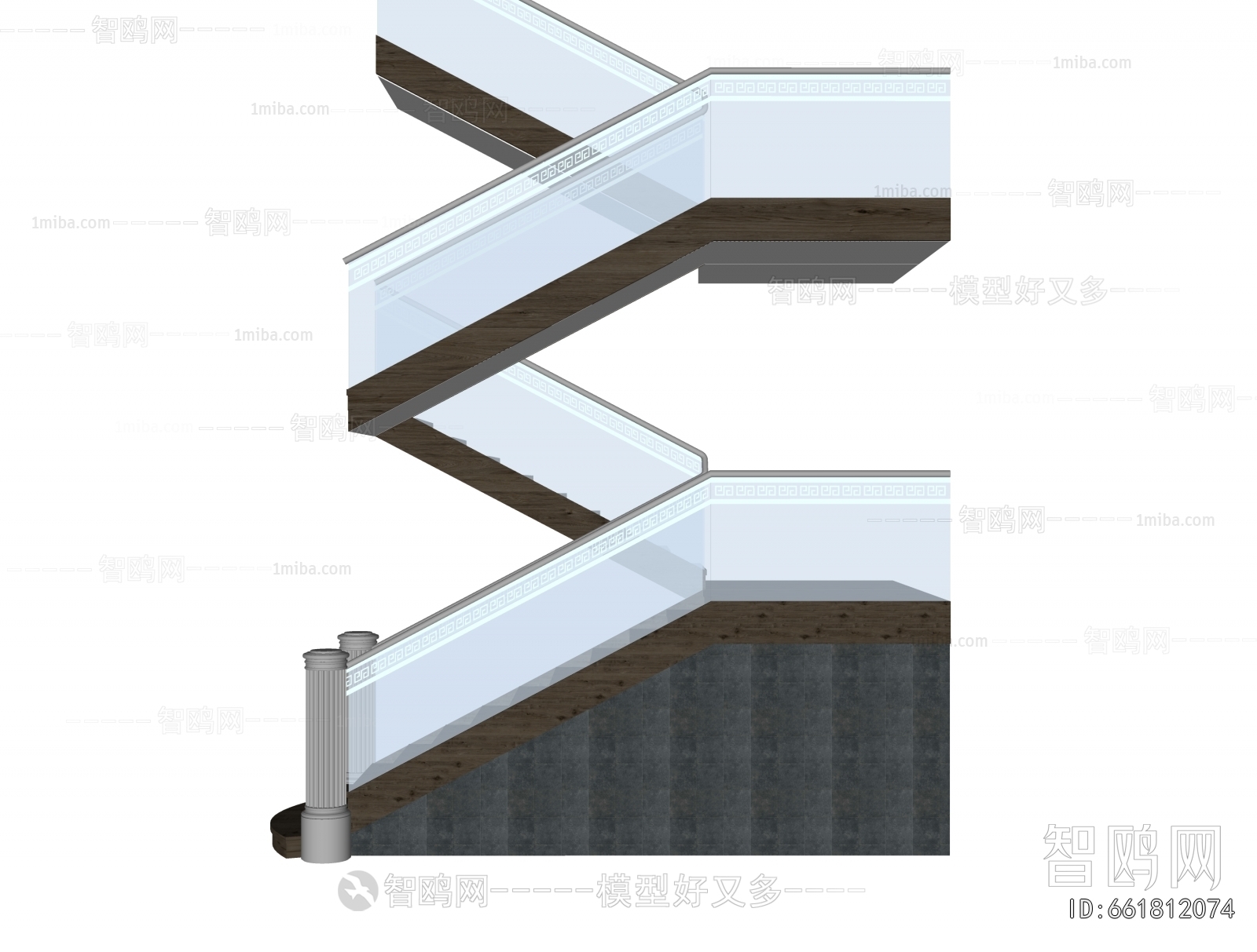 New Chinese Style Staircase