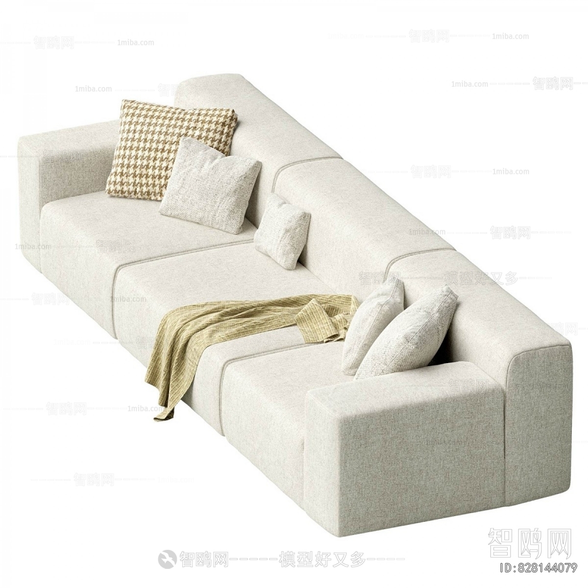 Modern Three-seat Sofa