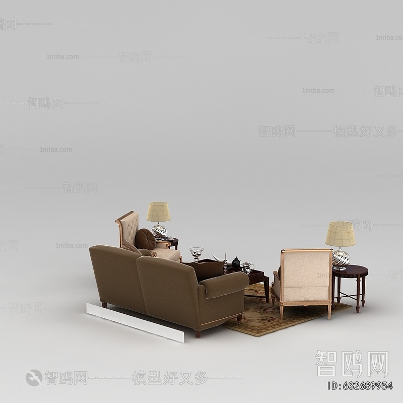 European Style Sofa Combination