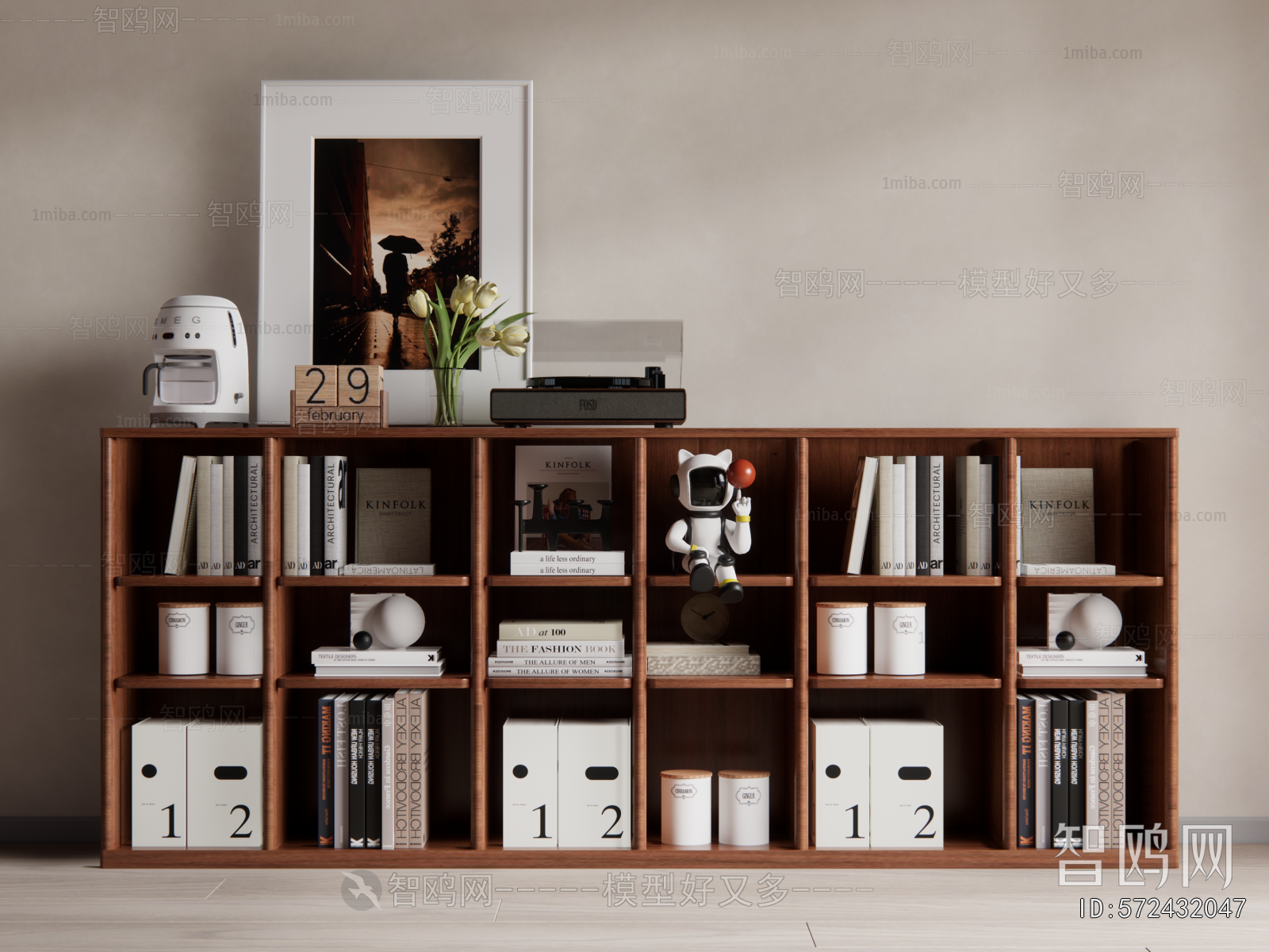 Modern Bookshelf