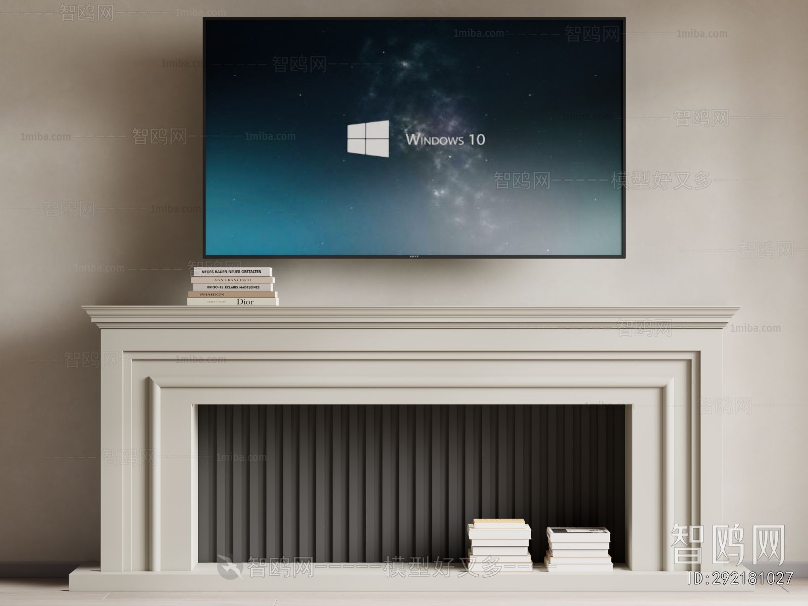 European Style Fireplace