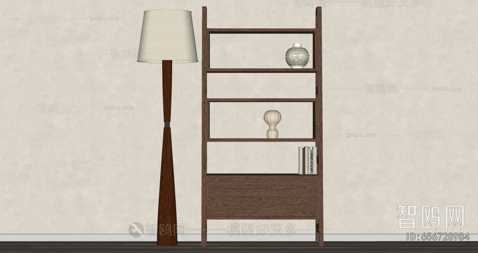 Wabi-sabi Style Shelving