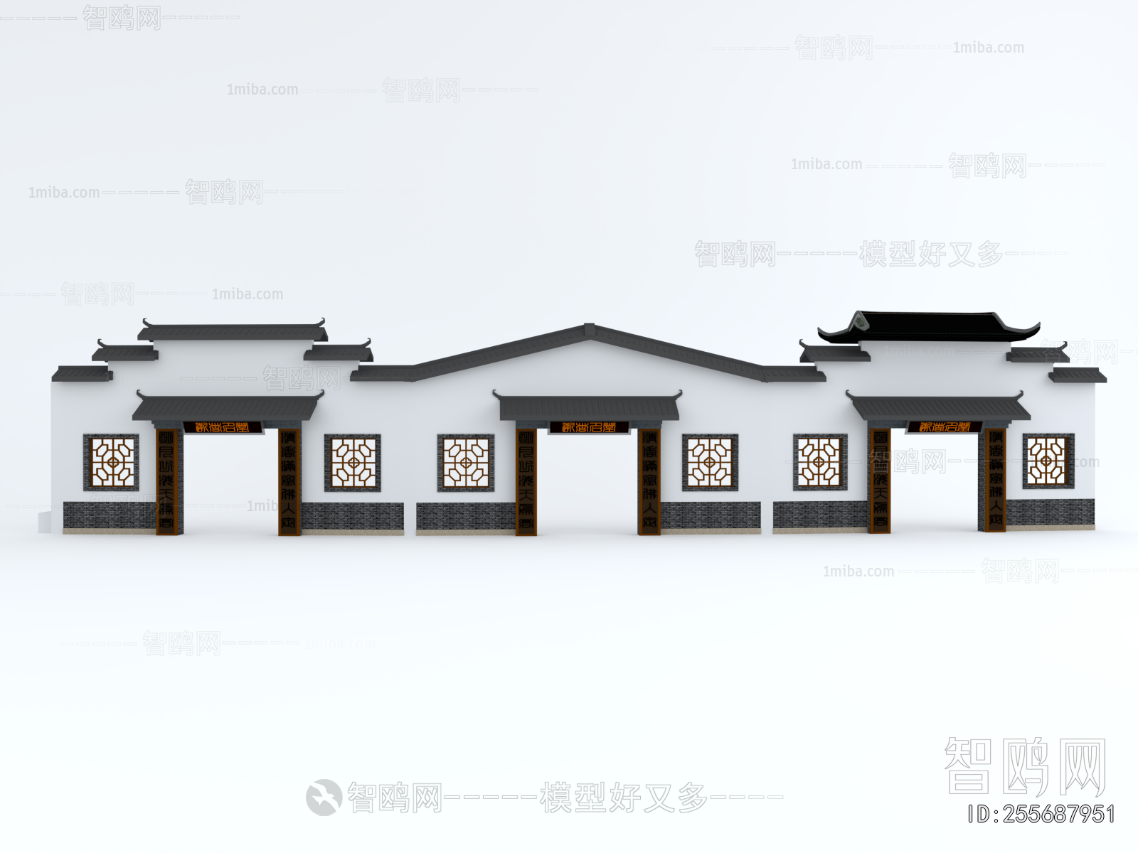 New Chinese Style Facade Element