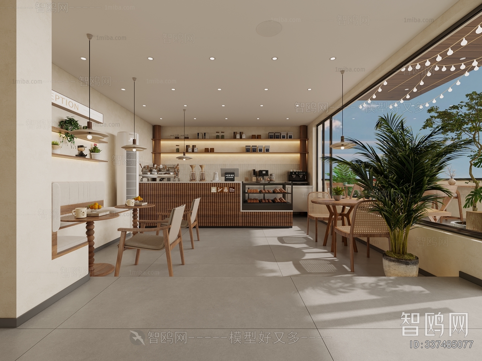 Wabi-sabi Style Dessert Shop