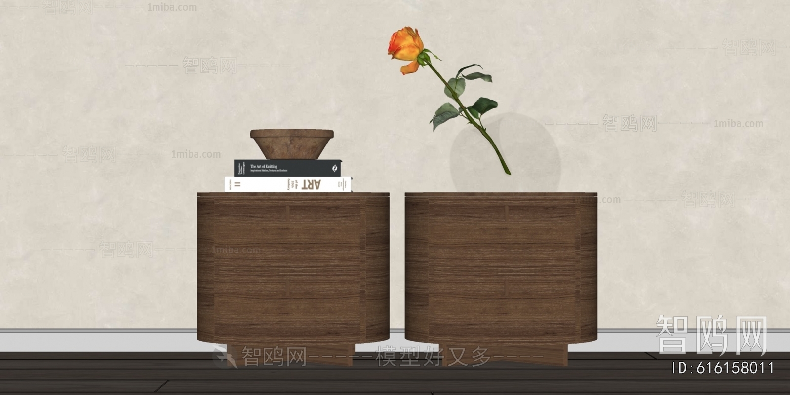 Modern Bedside Cupboard