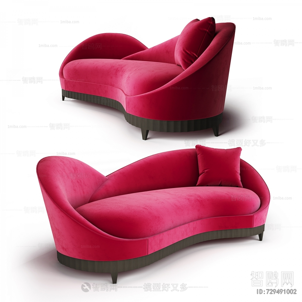 Modern Curved Sofa