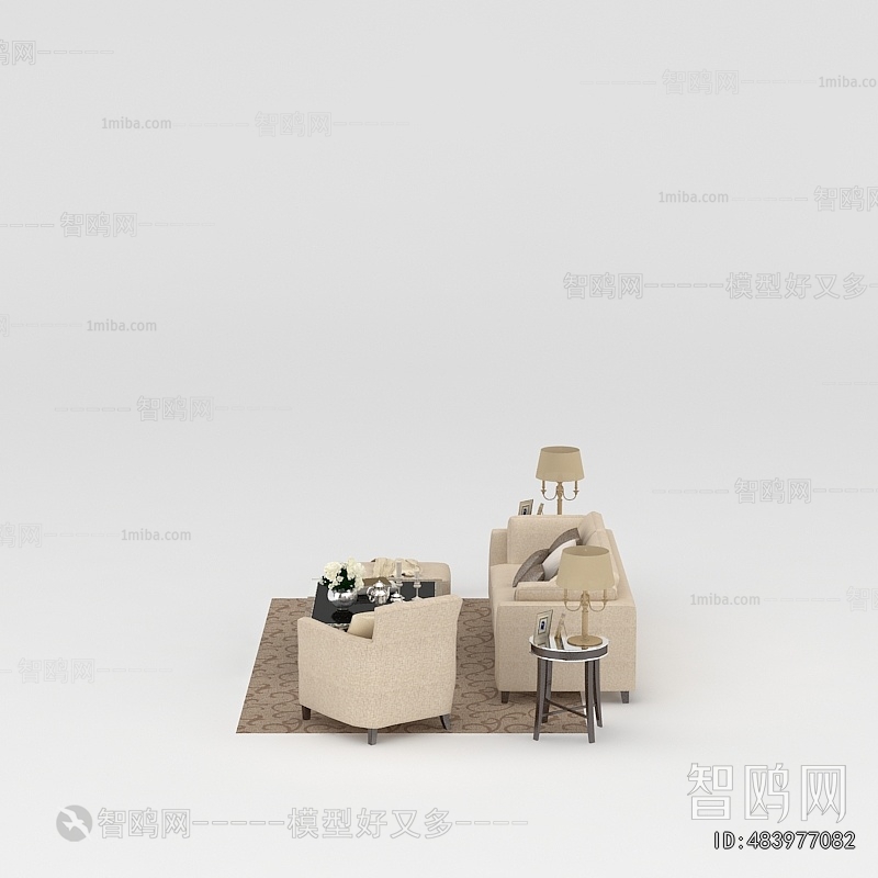 European Style Sofa Combination