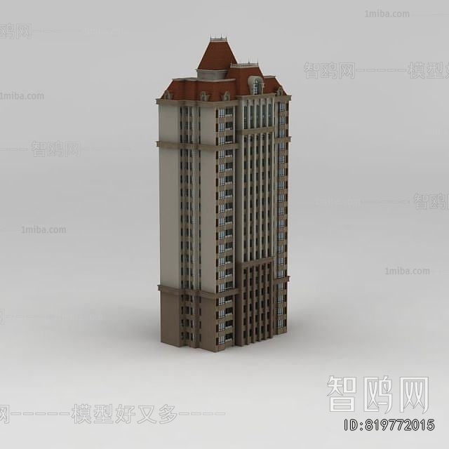 Simple European Style Residential Building