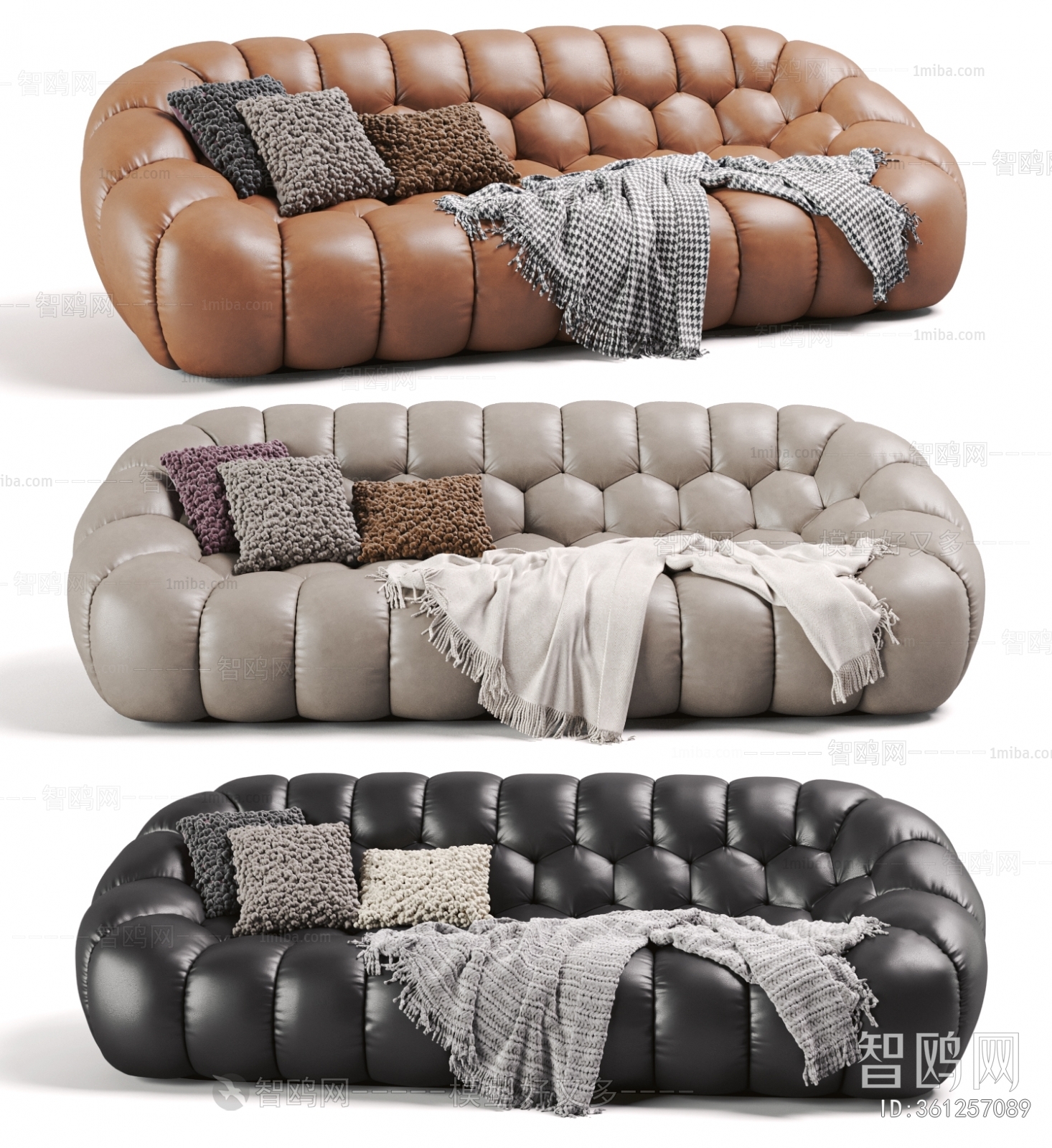 Modern Multi Person Sofa