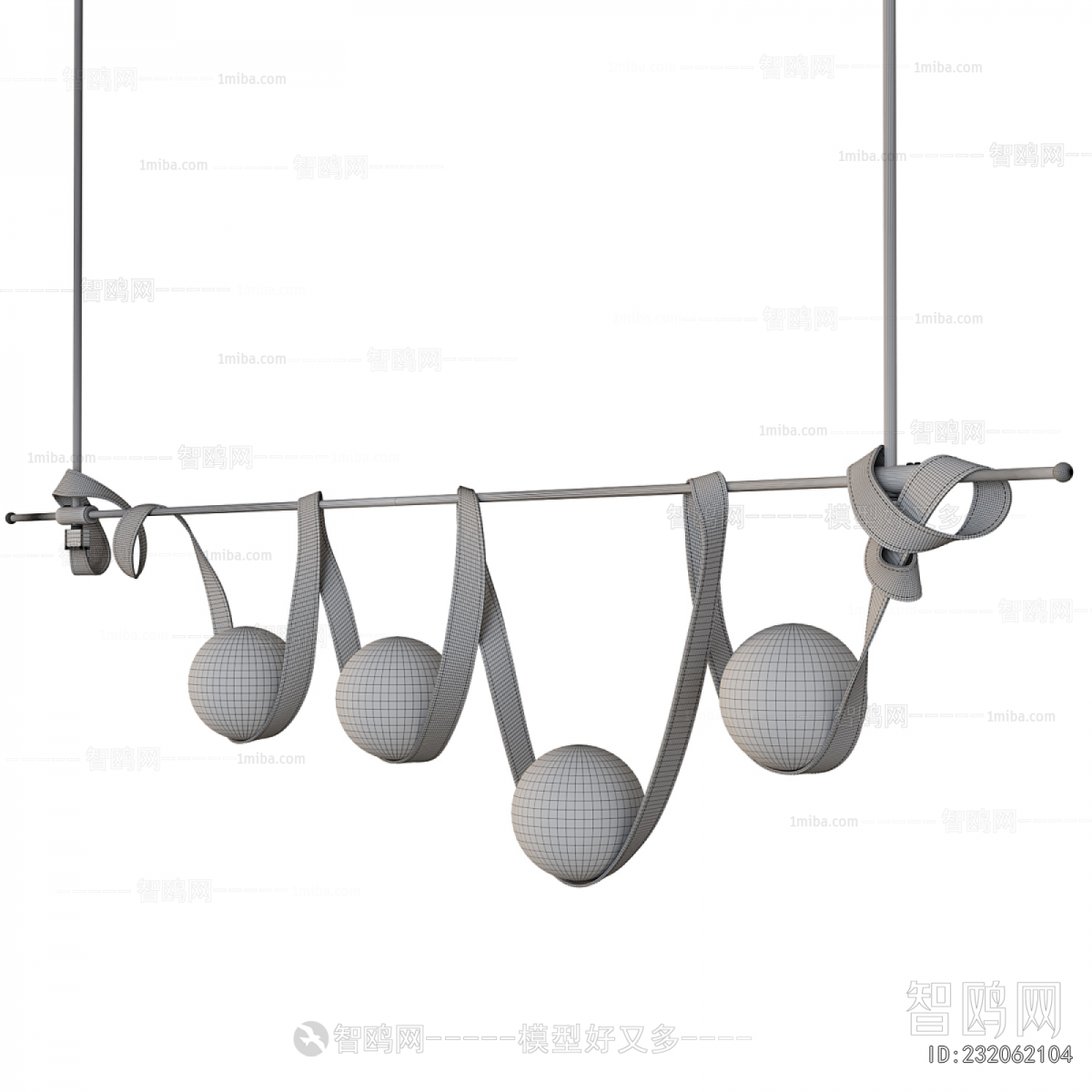 Modern Long Chandelier