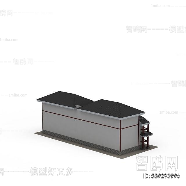 New Chinese Style Public Building