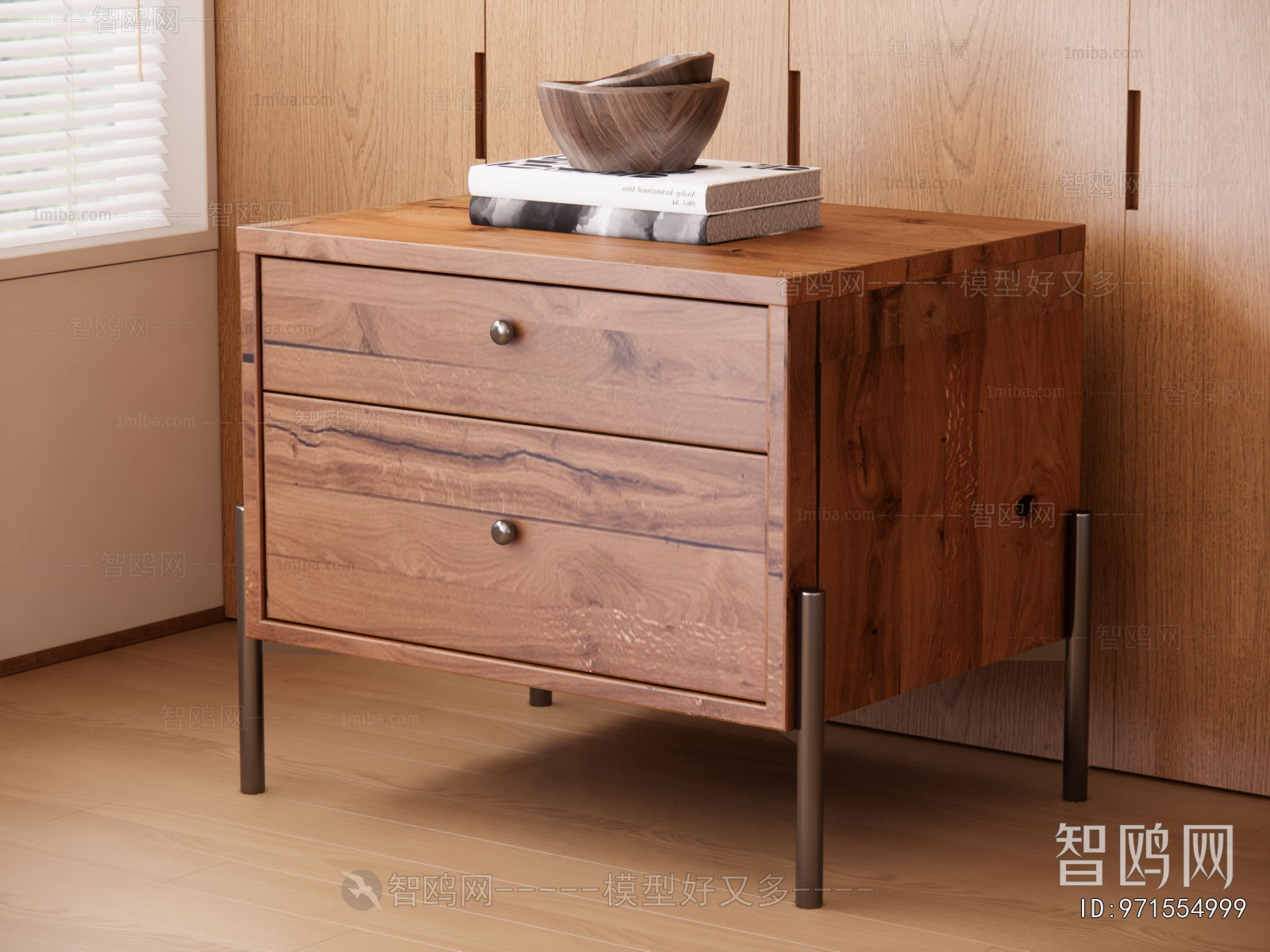 Modern Bedside Cupboard